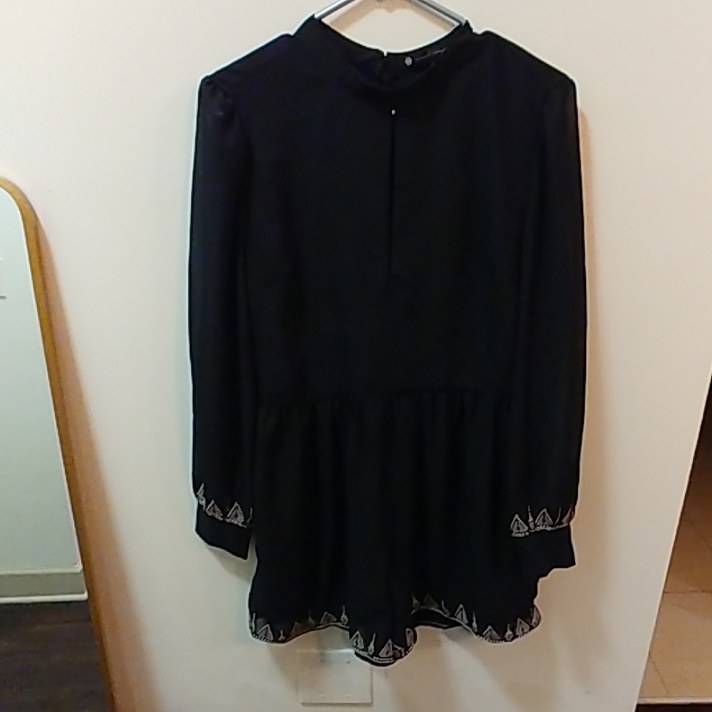 Black Cut Out Romper